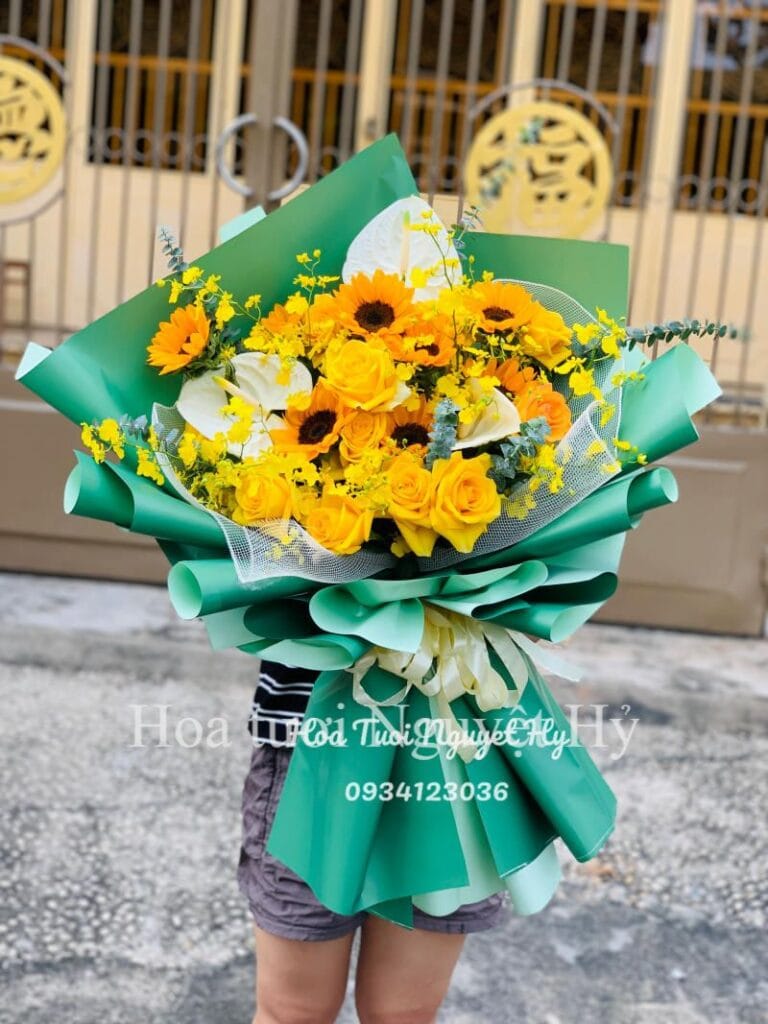 Bo Hoa Huong Duong Dep Gia Re1